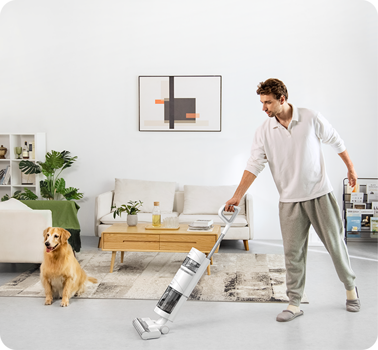 Dreame H11 Wet and Dry Vacuum Dreame H11 Wet and Dry Vacuum One pass. All clean. €299,99 Max Mode Powerful Cleaning 30min Runtime 900ml Clean Water Tank 500ml Used Water Tank Erases household messes, both wet and dry. Vacuums and mops at the same