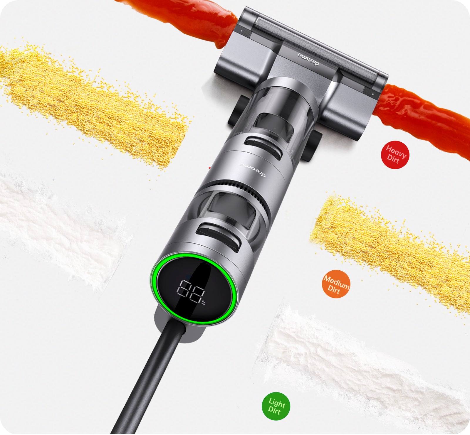 Cleans with the best suction possible.