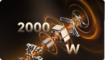 Powerful 2000 W Motor