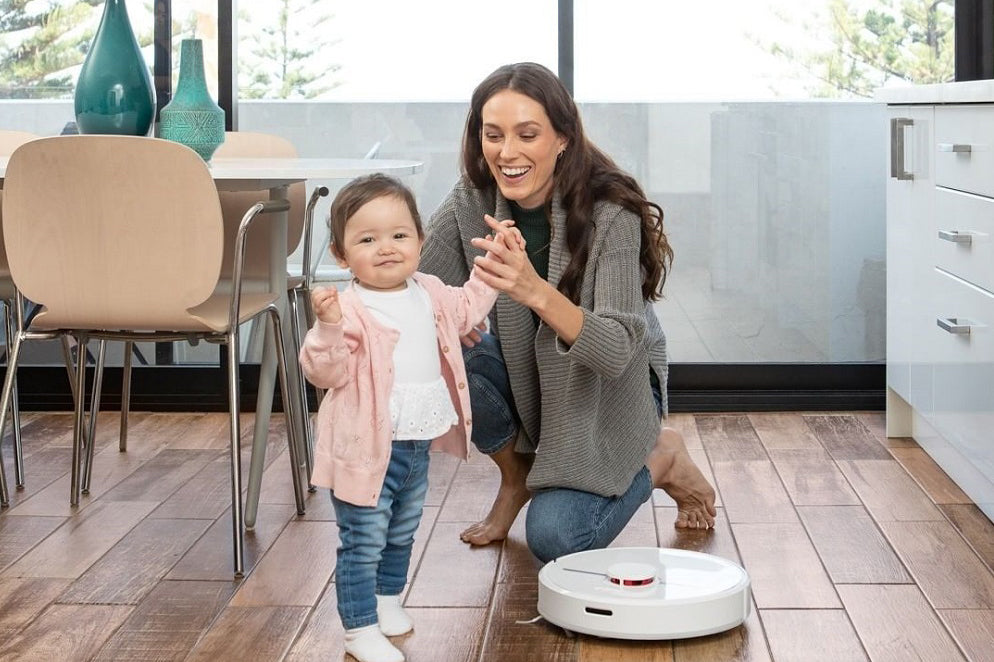 disinfect the floor with dreame robot vacuum