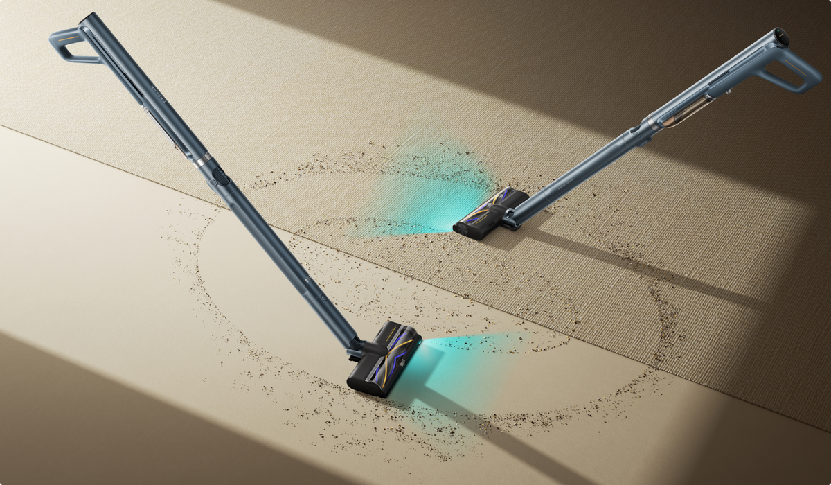 Handles Both Hard &amp; Soft Surfaces