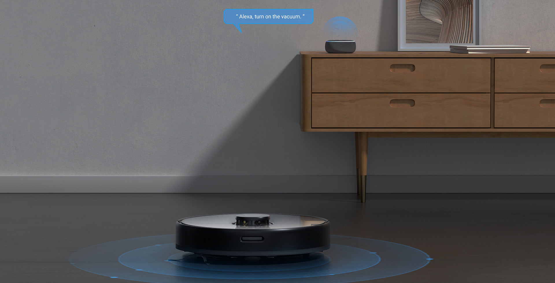 Smart home with Amazon Alexa.