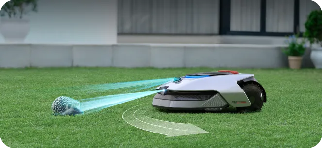 Robot tondeuse Dreame A2 avec système de Messerscheiben