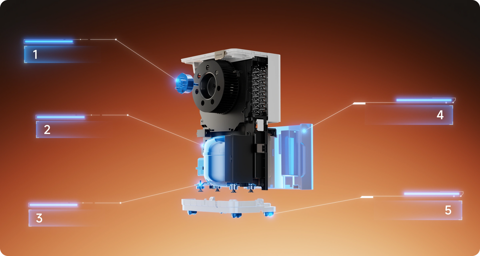 5-Layer Noise Reduction Design for Whisper-Quiet Dehumidification