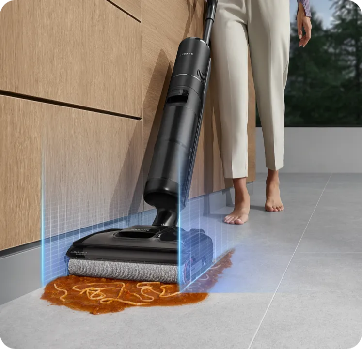 Dreame H12 Pro FlexReach კედელთან წმენდა