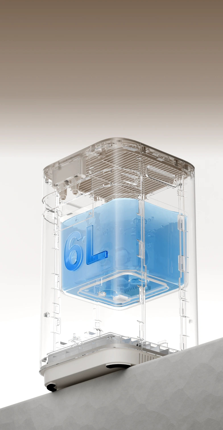 6L Large Water Capacity