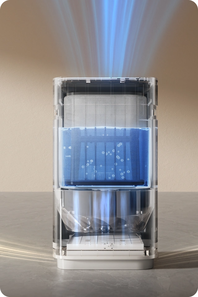 Mist-free Evaporative Technology