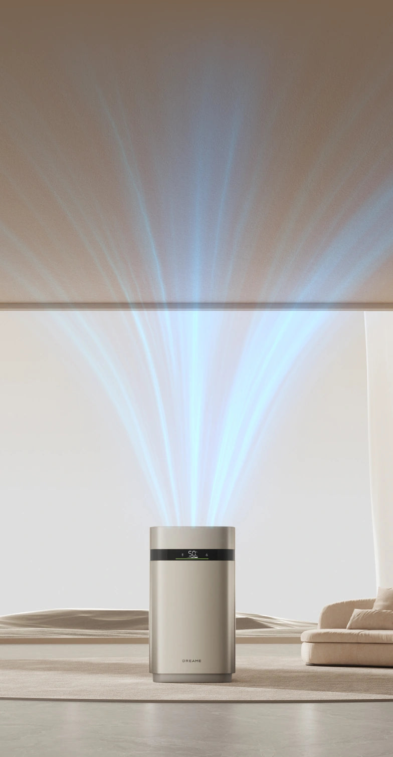 800 mL/h* Large Humidification Capacity