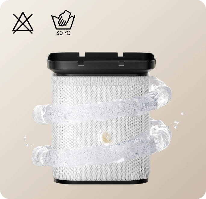 3D Washable Antibacterial Filter