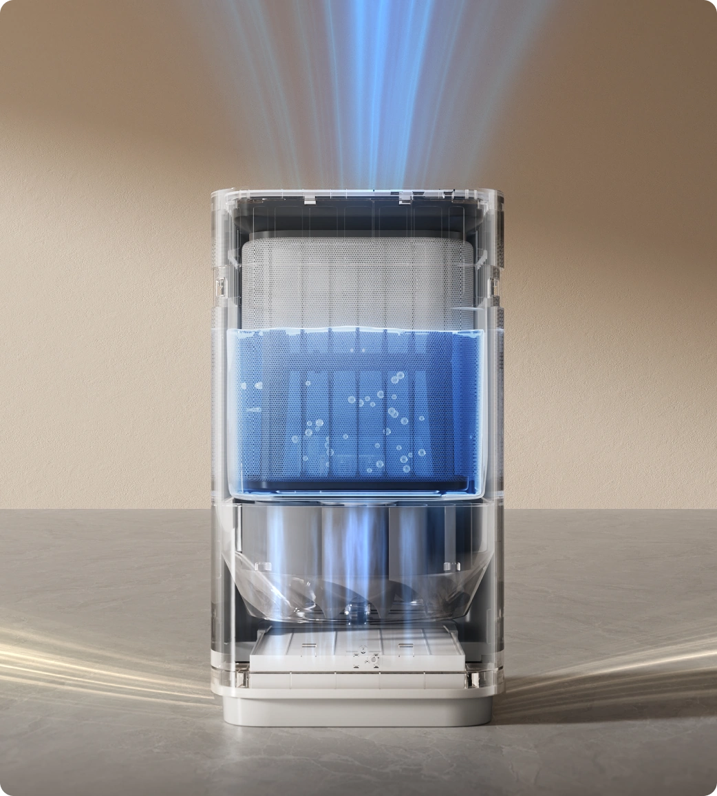 Mist-free Evaporative Technology