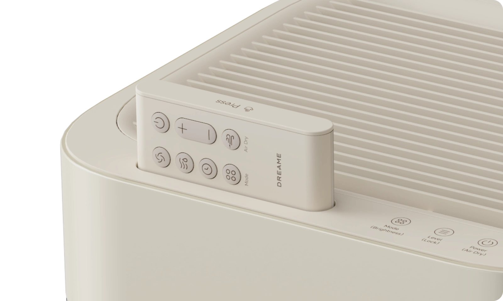 Hidden Slot-style Remote Control