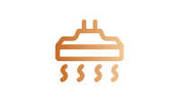 SaunaClean™ 200°C Steam