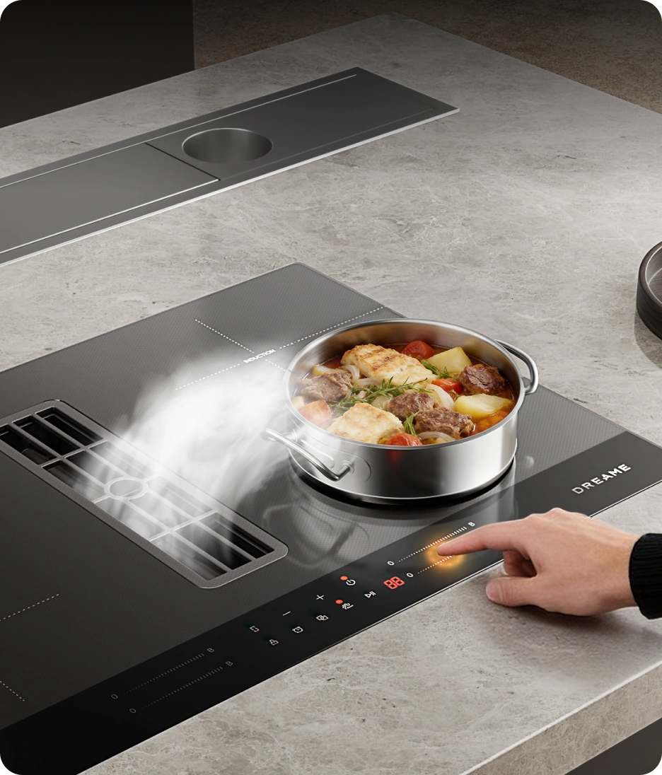 Integrated Hood‑Hob Design